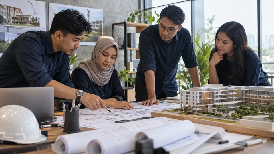 Ilustrasi layanan Persiapan SBU untuk Konsultan Perencana dan Pengawas